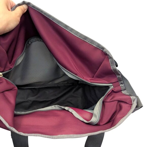 Bontrager Vella Vana Purple Merlot Wine Canvas Bike Pannier Cycling Bag - Picture 7 of 7